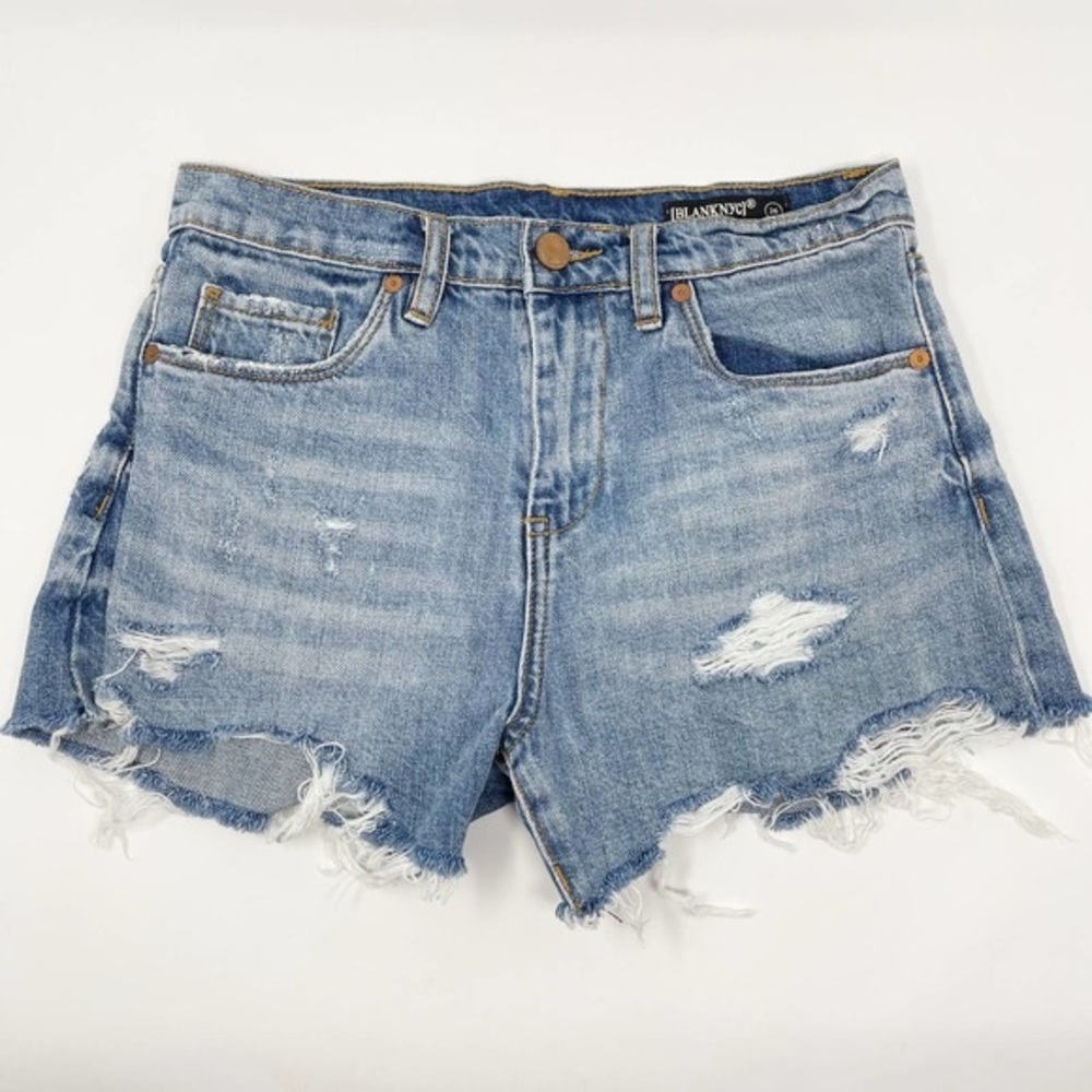 BLANK NYC VINTAGE HIGH RISE JEAN SHORTS